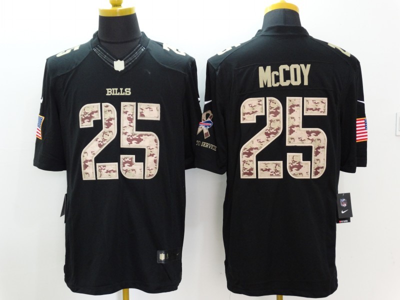 Men's Buffalo Bills LeSean McCoy #25 Black Jersey Men's Buffalo Bills LeSean McCoy #25 Black Jersey